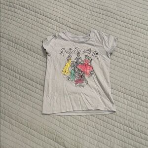Disney Princess Graphic Kids T-Shirt - Gray